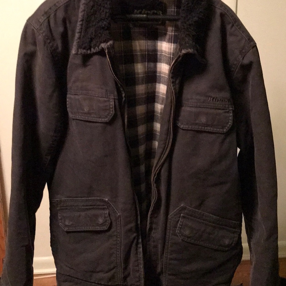 Black mens coat kirra